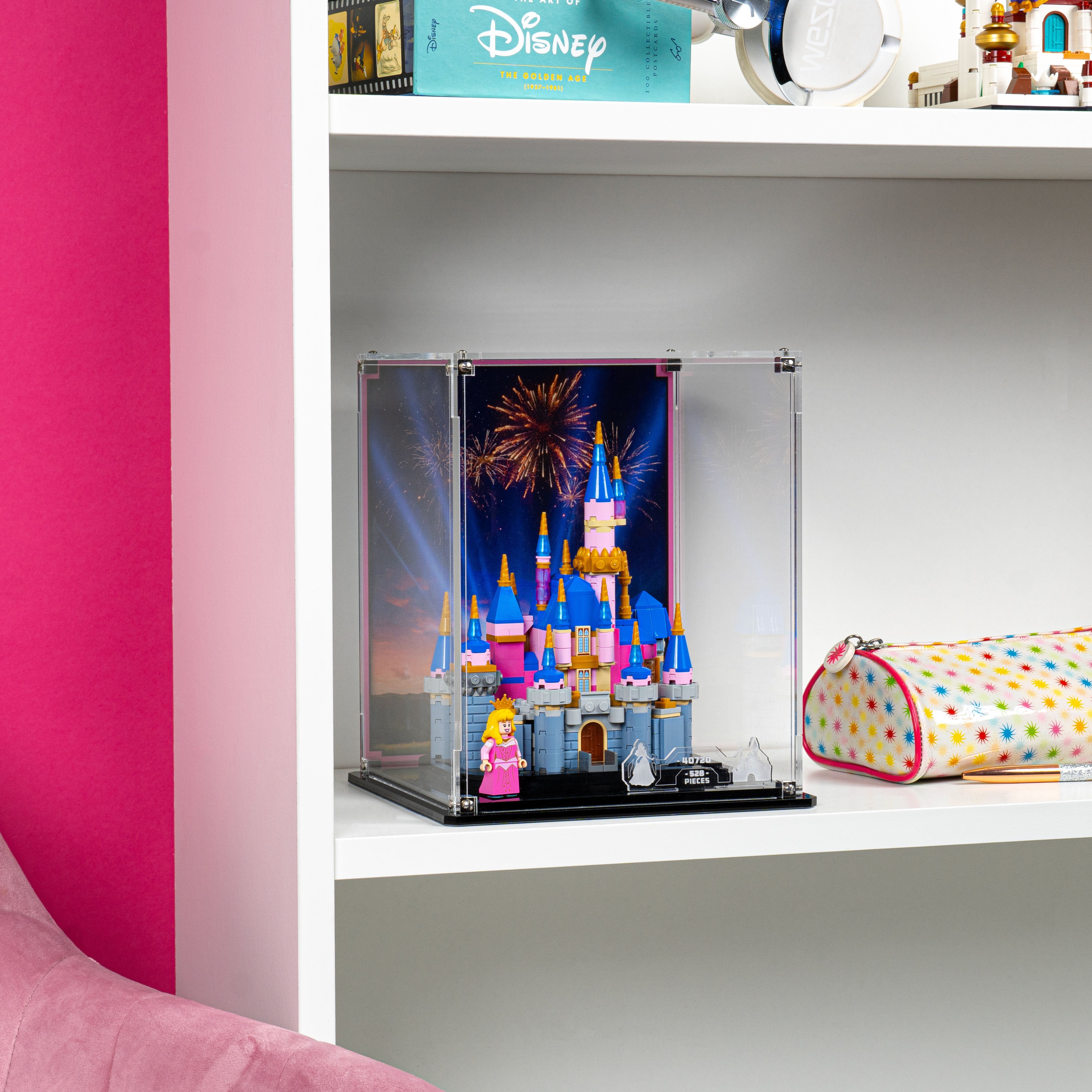 Display Case for LEGO® Mini Disney Sleeping Beauty Castle  (40720)