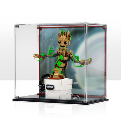 Display Case for LEGO® Marvel™ Dancing Groot (76297)