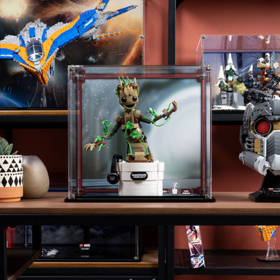 Display Case for LEGO® Marvel™ Dancing Groot (76297)