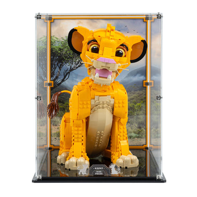 Display Case for LEGO® Young Simba the Lion King (43247)
