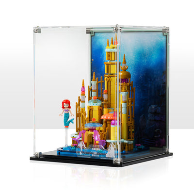 Display Case for LEGO® Mini Disney Ariel’s Castle (40708)