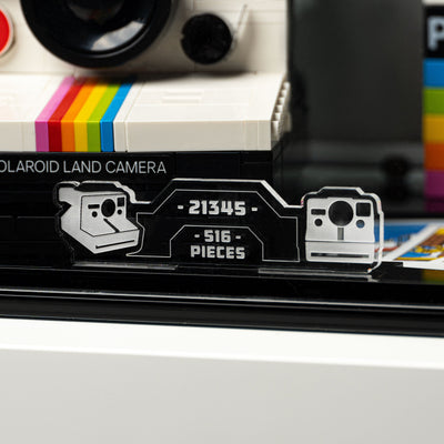 Display Case for LEGO® Polaroid OneStep SX-70 Camera (21345)