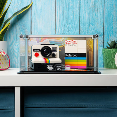 Display Case for LEGO® Polaroid OneStep SX-70 Camera (21345)