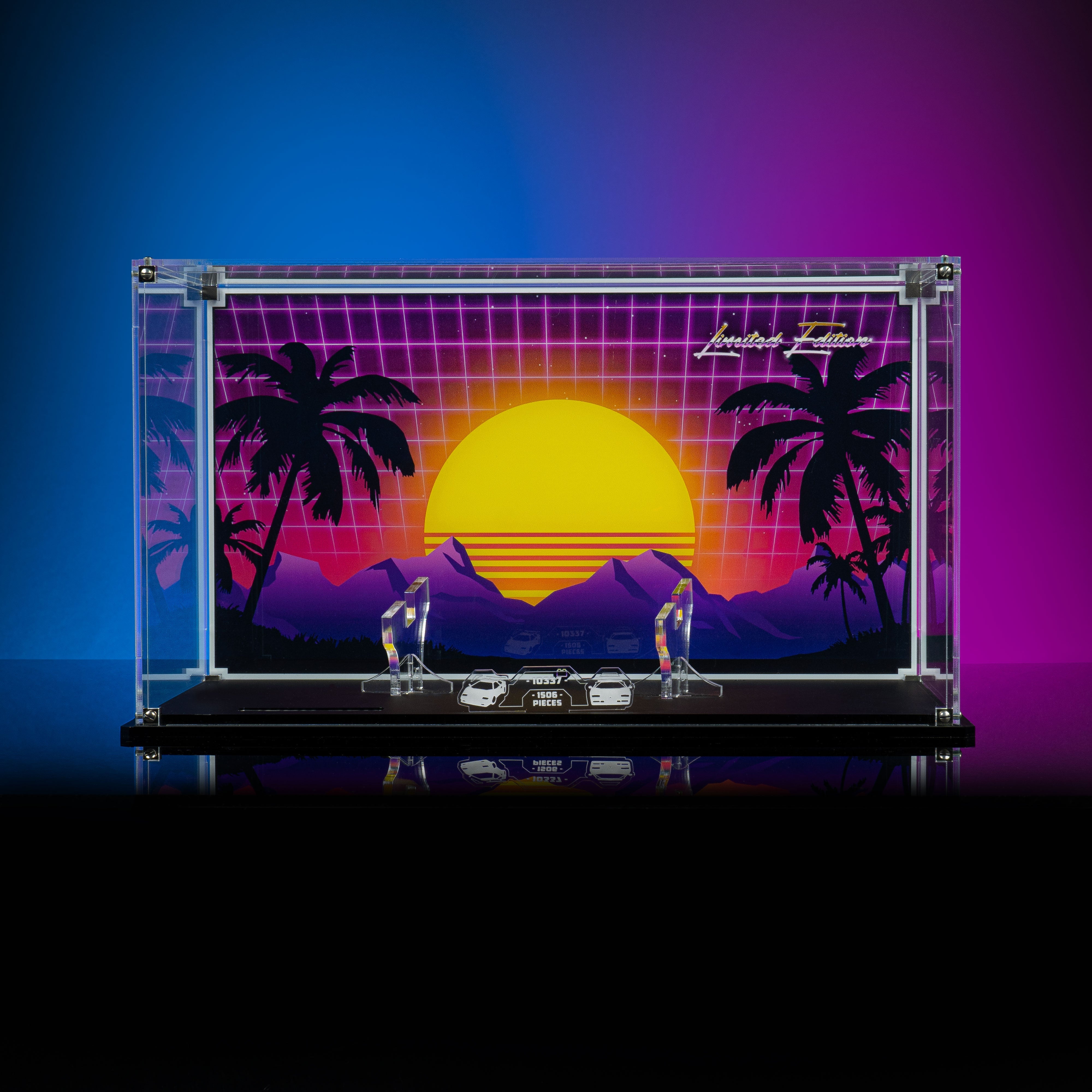 Limited Edition Display Case for LEGO® Icons Lamborghini Countach 5000 Quattrovalvole (10337)