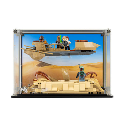Display Case for LEGO® Star Wars Desert Skiff and Sarlacc Pit (75396)