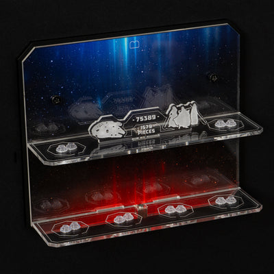 Limited Edition Wall Mounted Display Stand for LEGO® Star Wars™ The Dark Falcon (75389)