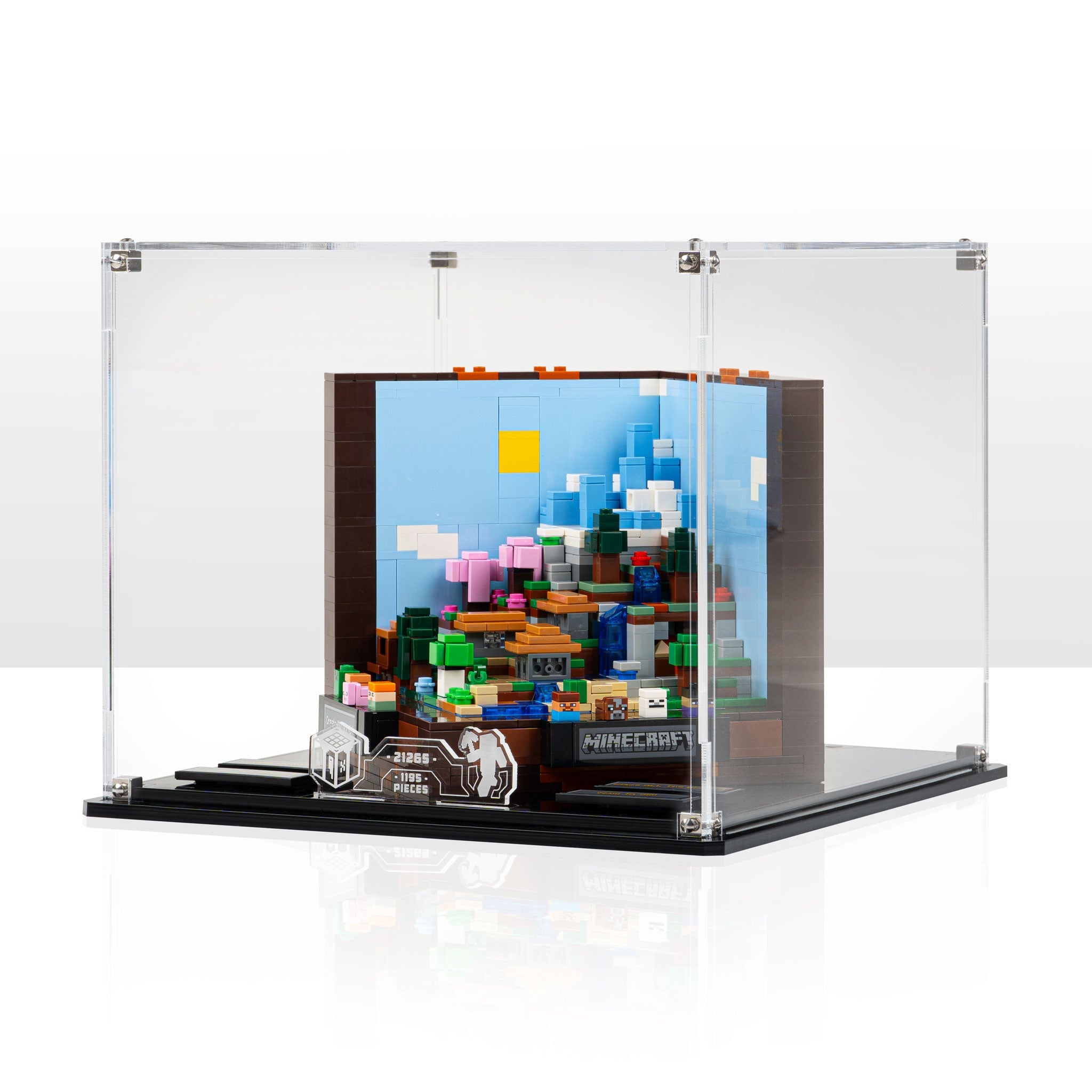 Display Case for LEGO® Minecraft™: Crafting Table (21265)
