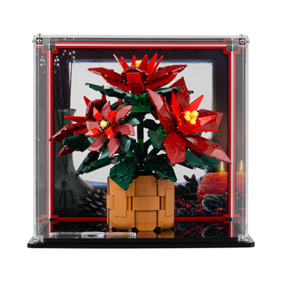 Display Case for LEGO Icons: Poinsettia (10370)