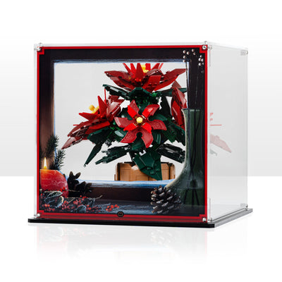 Display Case for LEGO Icons: Poinsettia (10370)