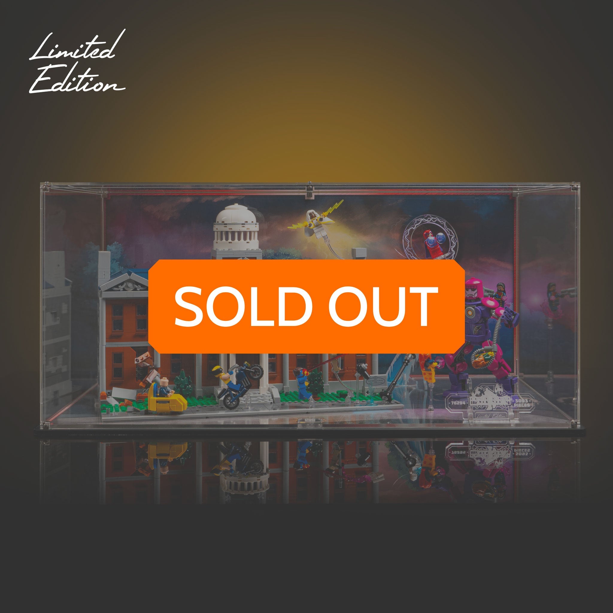 Limited Edition Display Case for LEGO® Marvel: The X-Mansion (76294)