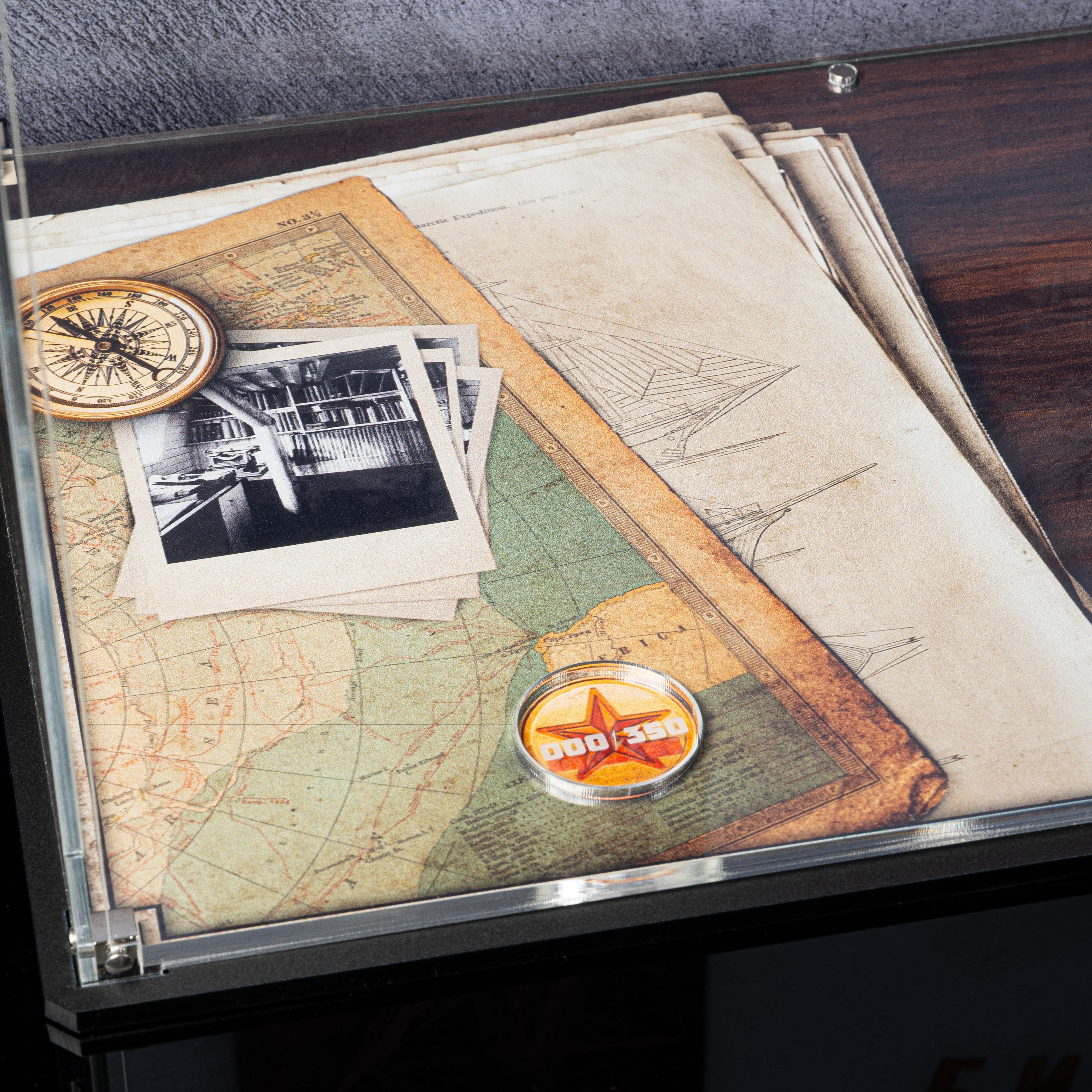 Limited Edition Display Case for LEGO® Icons: The Endurance (10335)