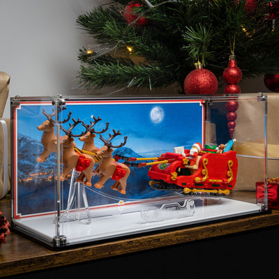 Display Case for LEGO® Santa's Sleigh (40499)