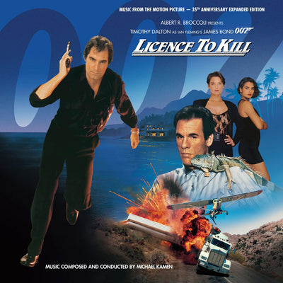 James Bond Licence To Kill Soundtrack Double CD Set - 35th Anniversary Expanded Remastered Edition