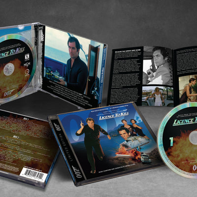 James Bond Licence To Kill Soundtrack Double CD Set - 35th Anniversary Expanded Remastered Edition