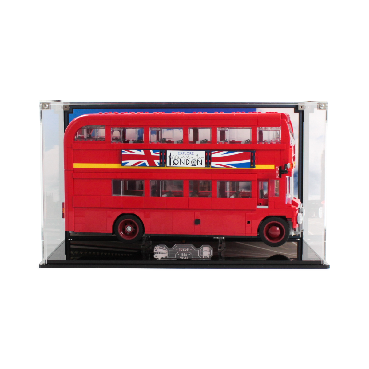 Display Cases for LEGO® Creator: London Bus (10258)