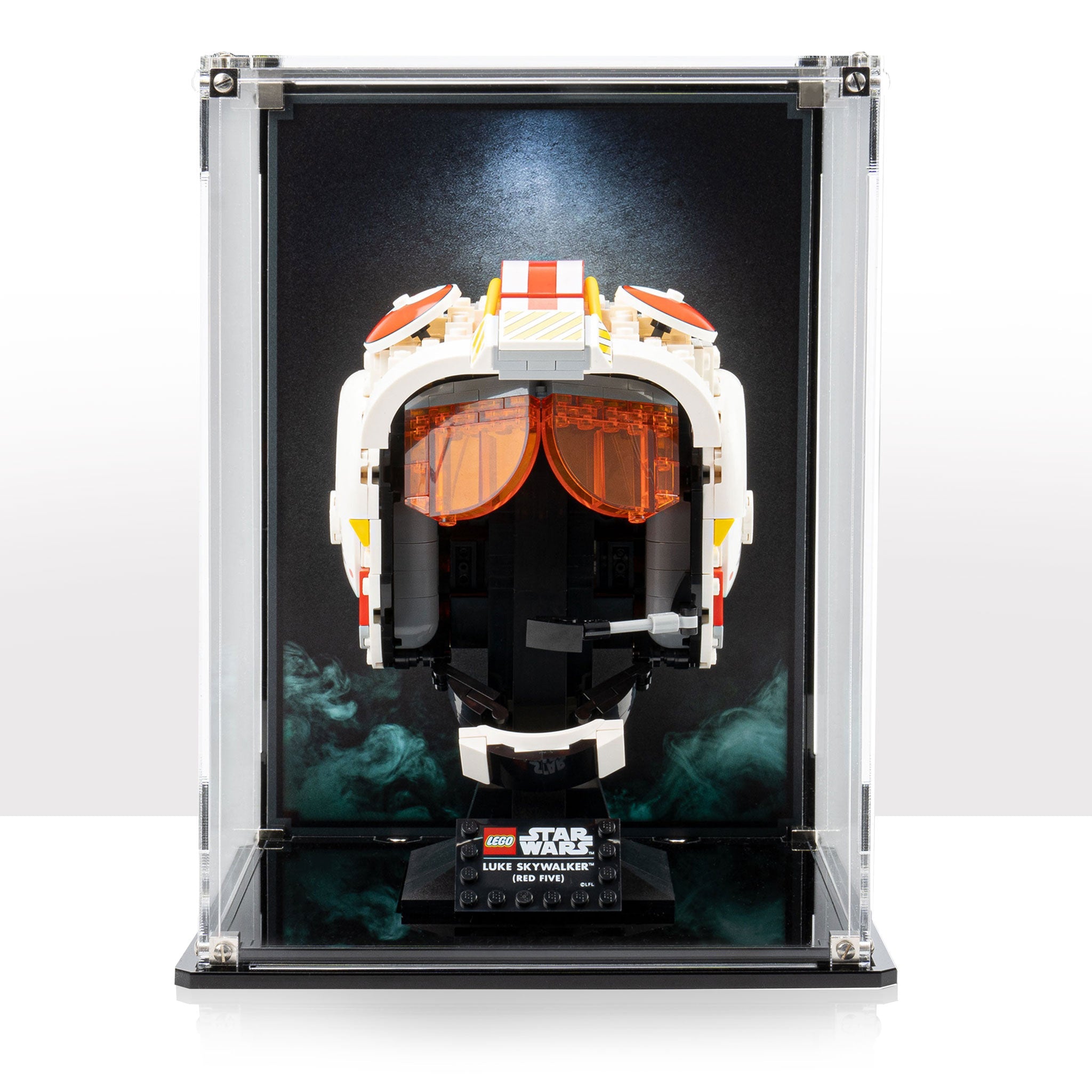Display Case for LEGO® Luke Skywalker™ (Red Five) Helmet (75327)