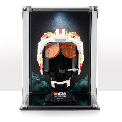 Display Case for LEGO® Luke Skywalker™ (Red Five) Helmet (75327)