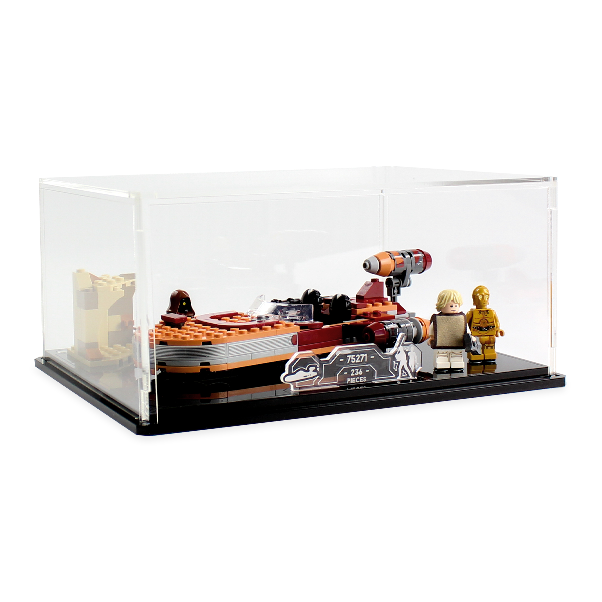 Display Case for LEGO® Star Wars™ Luke's Landspeeder (75271)