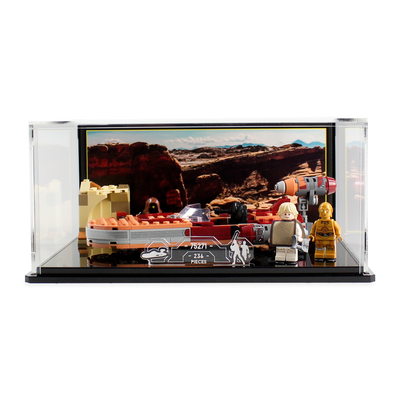Display Case for LEGO® Star Wars™ Luke's Landspeeder (75271)