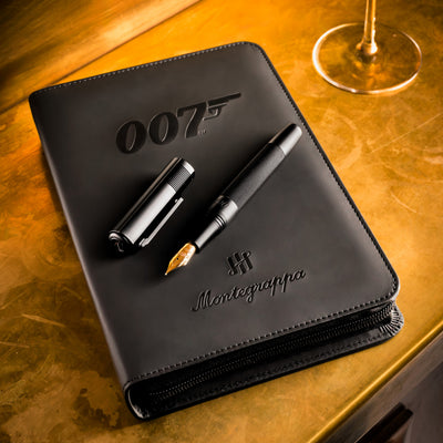James Bond 007 Special Issue Fountain Pen - Black Edition - By Montegrappa