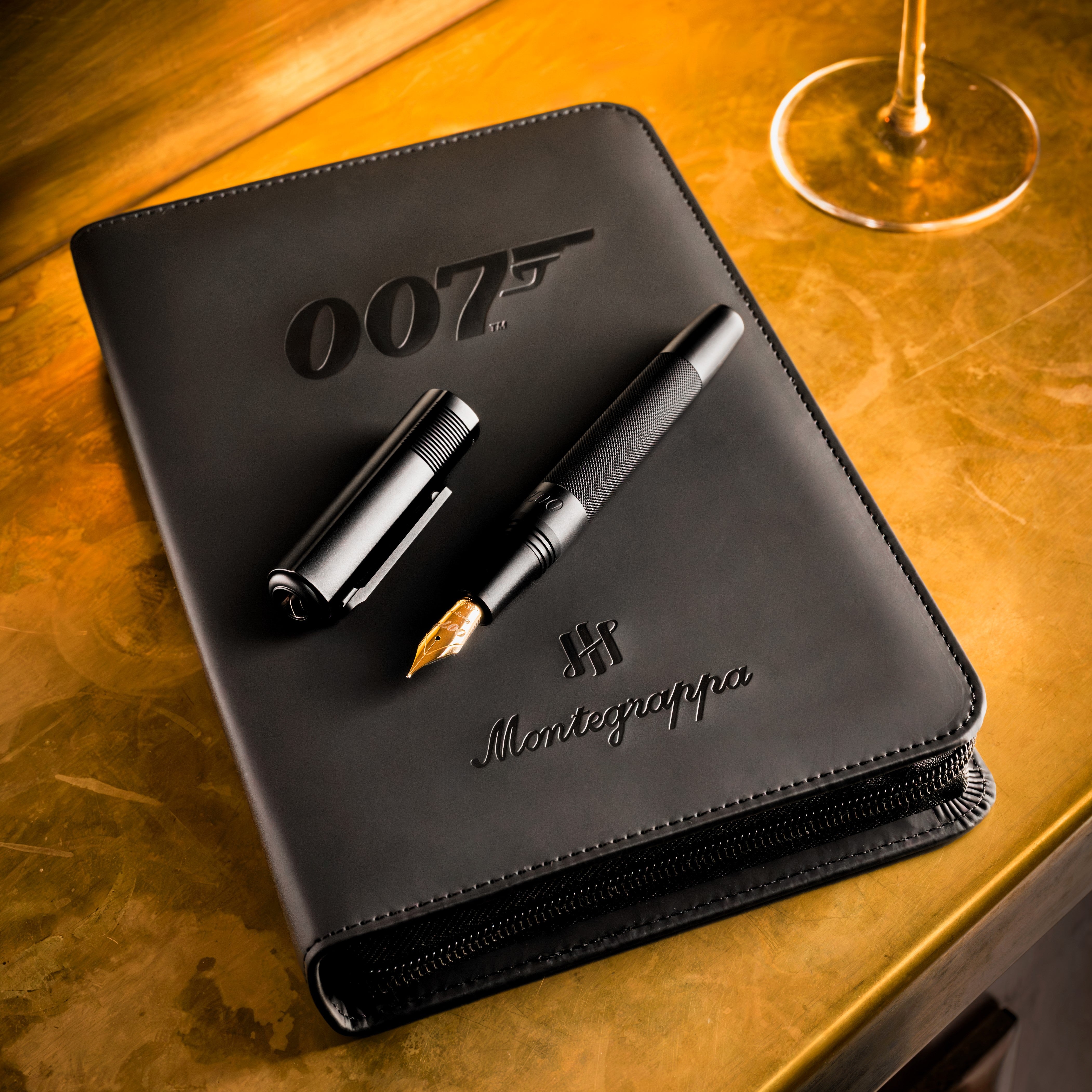 James Bond 007 Special Issue Fountain Pen - Black Edition - By Montegrappa