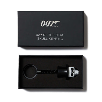 James Bond Spectre Skull Mask Metal & Enamel Keyring