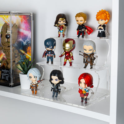 Display podium for Nendoroids for IKEA® Billy BookCase