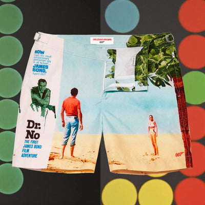 James Bond Dr. No Poster Swim Shorts - By Orlebar Brown