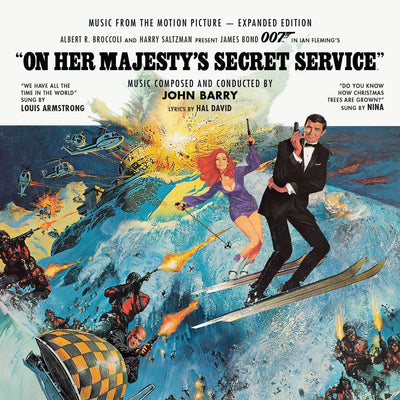 James Bond On Her Majesty's Secret Service Soundtrack Double CD Set -  Expanded Remastered Edition