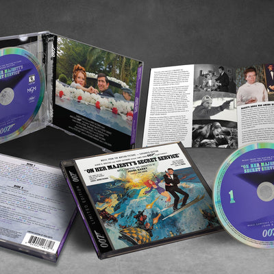 James Bond On Her Majesty's Secret Service Soundtrack Double CD Set -  Expanded Remastered Edition