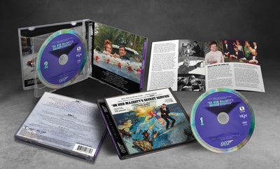James Bond On Her Majesty's Secret Service Soundtrack Double CD Set -  Expanded Remastered Edition