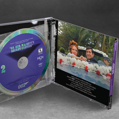 James Bond On Her Majesty's Secret Service Soundtrack Double CD Set -  Expanded Remastered Edition
