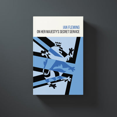 James Bond On Her Majesty's Secret Service Hardback Book - By Ian Fleming