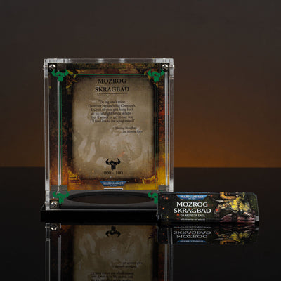 Limited Edition Display Cases for Warhammer® 40,000 Orks Miniatures