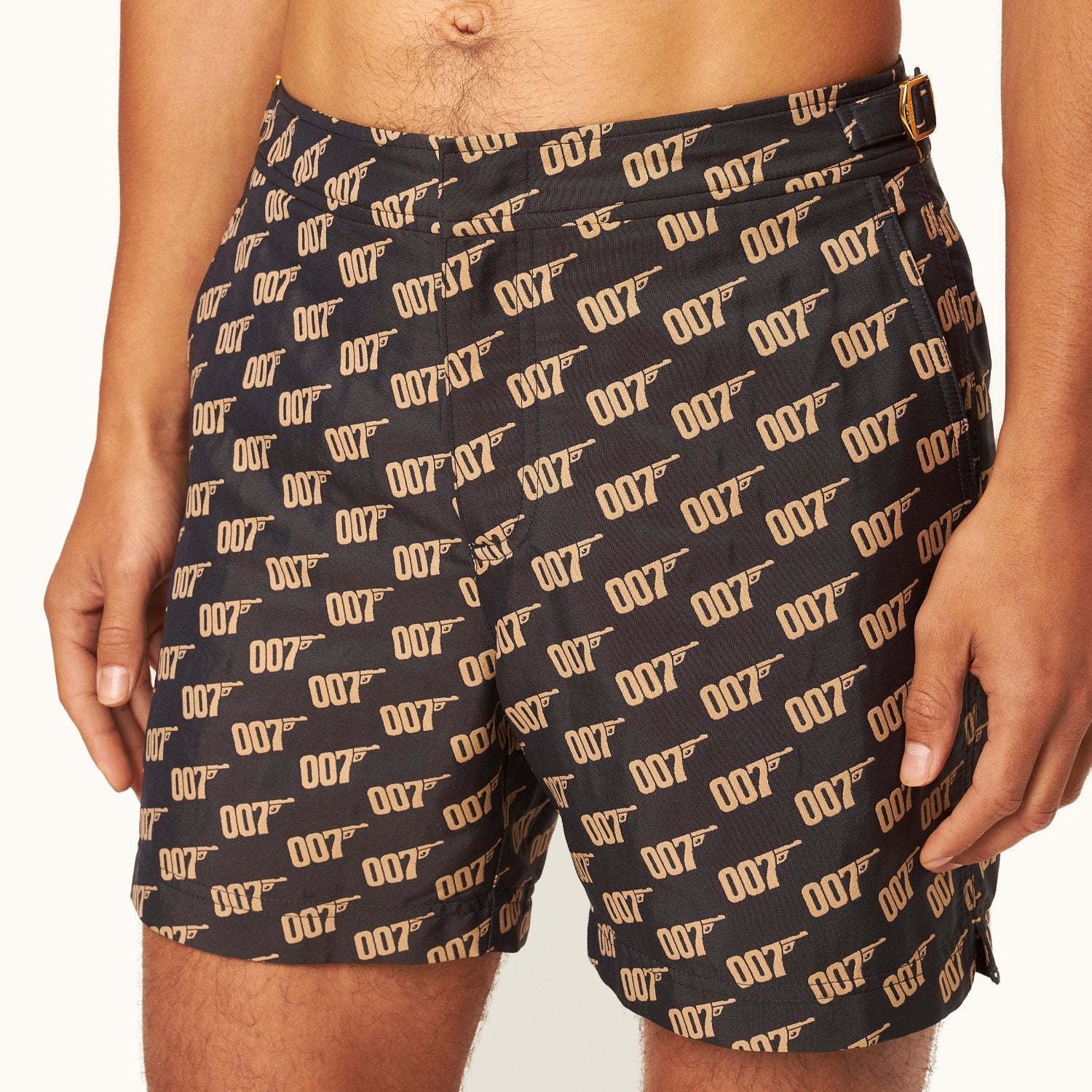 James Bond 007 Monogram Swim Shorts - By Orlebar Brown