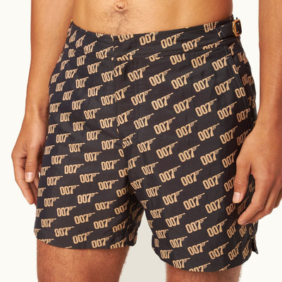 James Bond 007 Monogram Swim Shorts - By Orlebar Brown