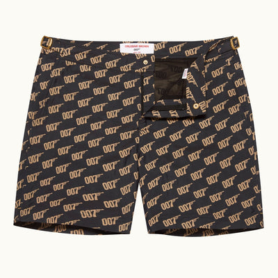 James Bond 007 Monogram Swim Shorts - By Orlebar Brown