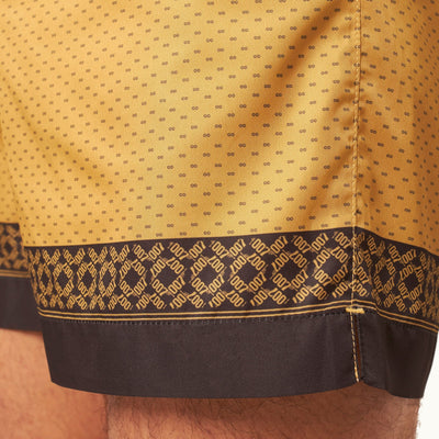 James Bond Gold Swim Shorts - By Orlebar Brown