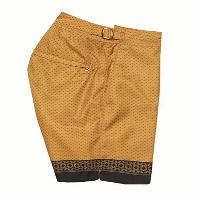 James Bond Gold Swim Shorts - By Orlebar Brown