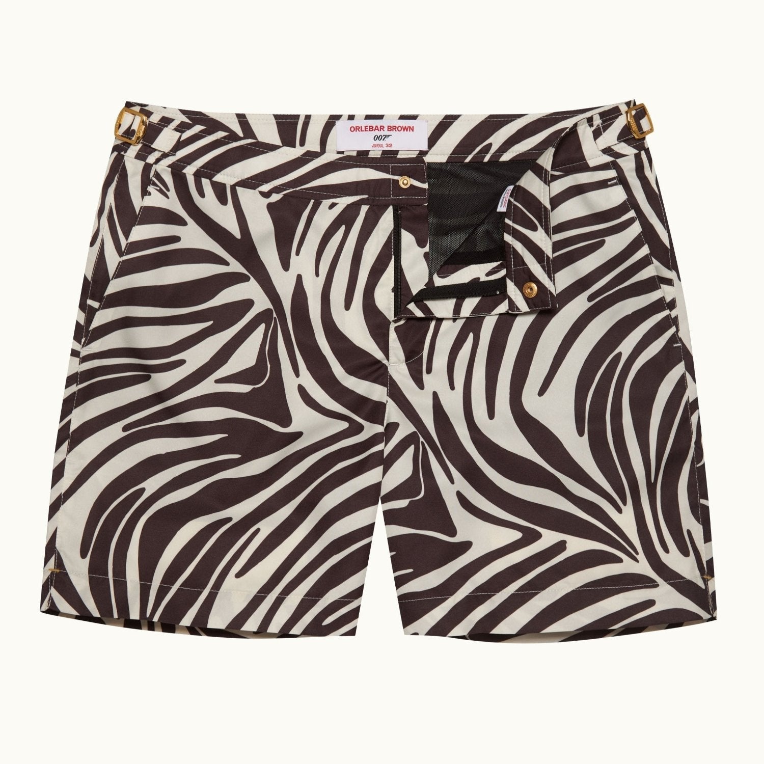 James Bond Zebra Swim Shorts - By Orlebar Brown