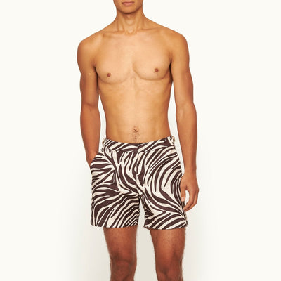 James Bond Zebra Swim Shorts - By Orlebar Brown