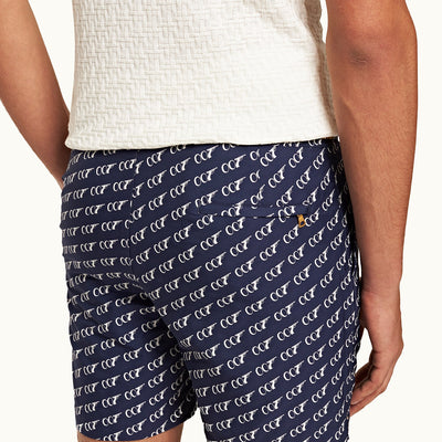 James Bond 007 Jacquard Swim Shorts - By Orlebar Brown