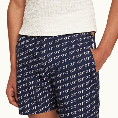 James Bond 007 Jacquard Swim Shorts - By Orlebar Brown