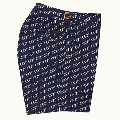 James Bond 007 Jacquard Swim Shorts - By Orlebar Brown