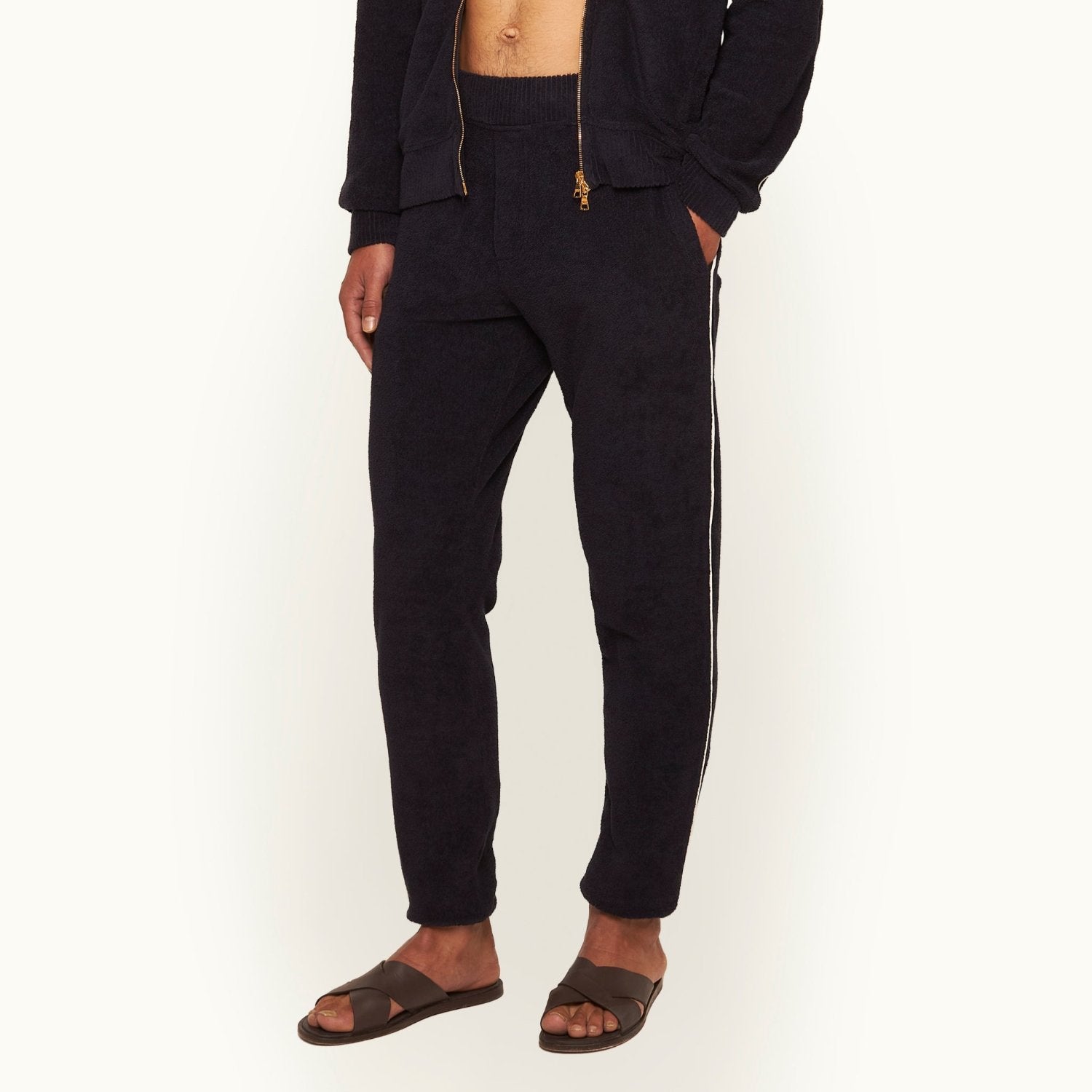 James Bond Scaramanga Towelling Track Pants - By Orlebar Brown