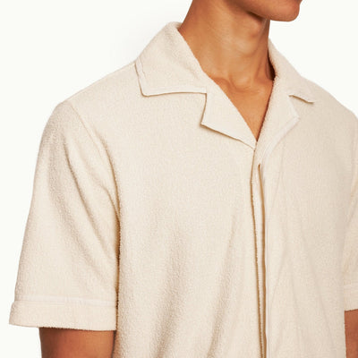 James Bond Towelling Lounge Shirt - By Orlebar Brown