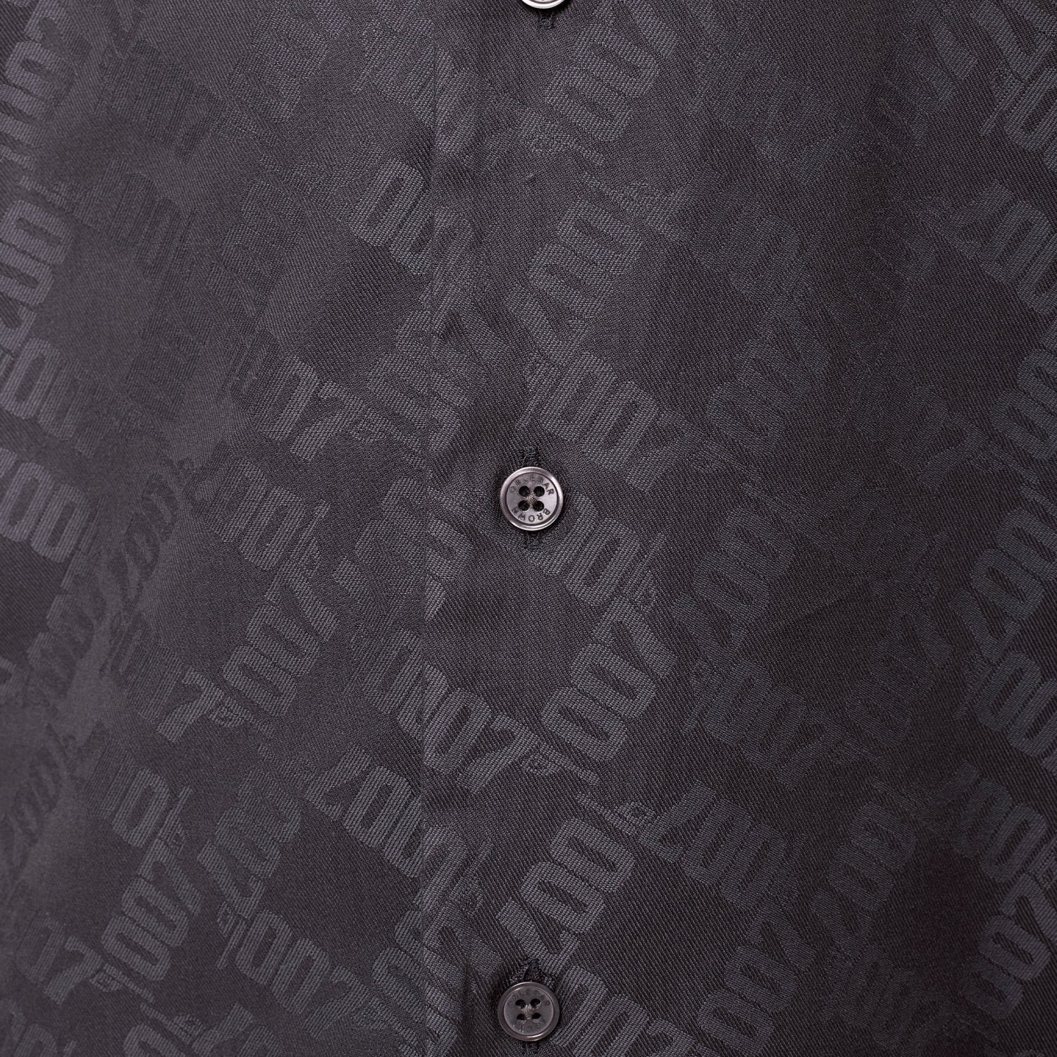 James Bond Gold Trim Jacquard Shirt - By Orlebar Brown