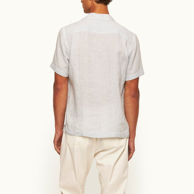 James Bond Scaramanga Linen Shirt - By Orlebar Brown