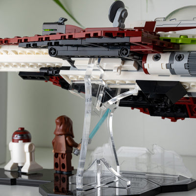 Display Stand for LEGO® Star Wars Obi-Wan Kenobi's Jedi Starfighter (75333)