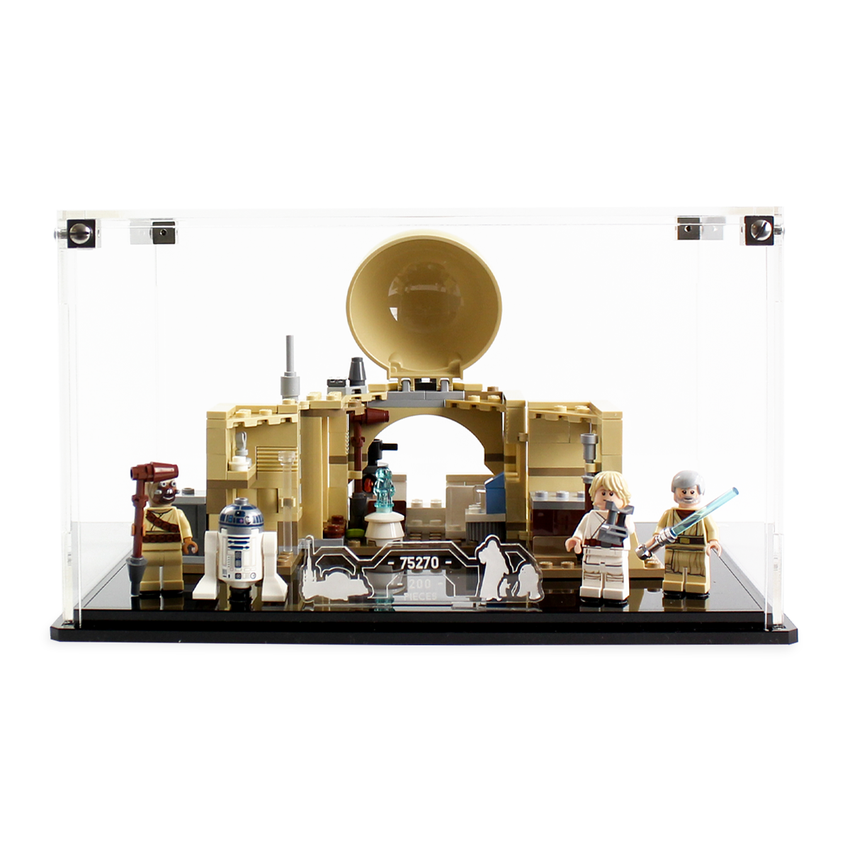 Display Case for LEGO® Star Wars™ Obi-Wan's Hut (75270)